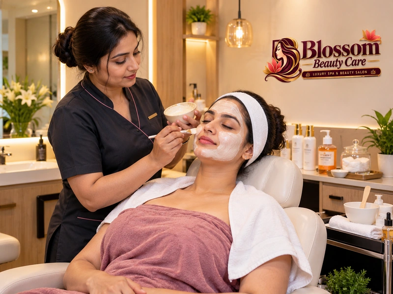 Brightening Facial service at Blossom Beauty Care in Raipur