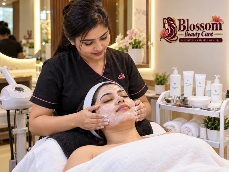 Classic Facial service at Blossom Beauty Care in Raipur