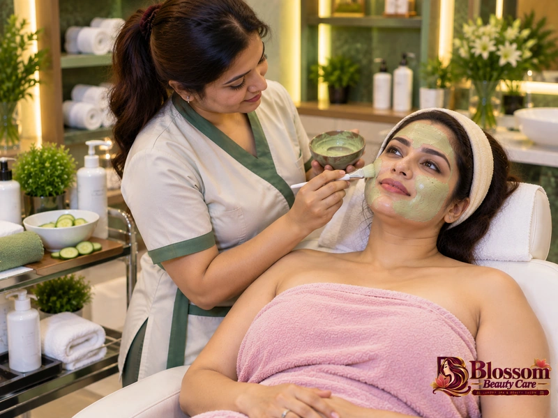 Cucumber Cleanup service in Raipur at Blossom Beauty Care