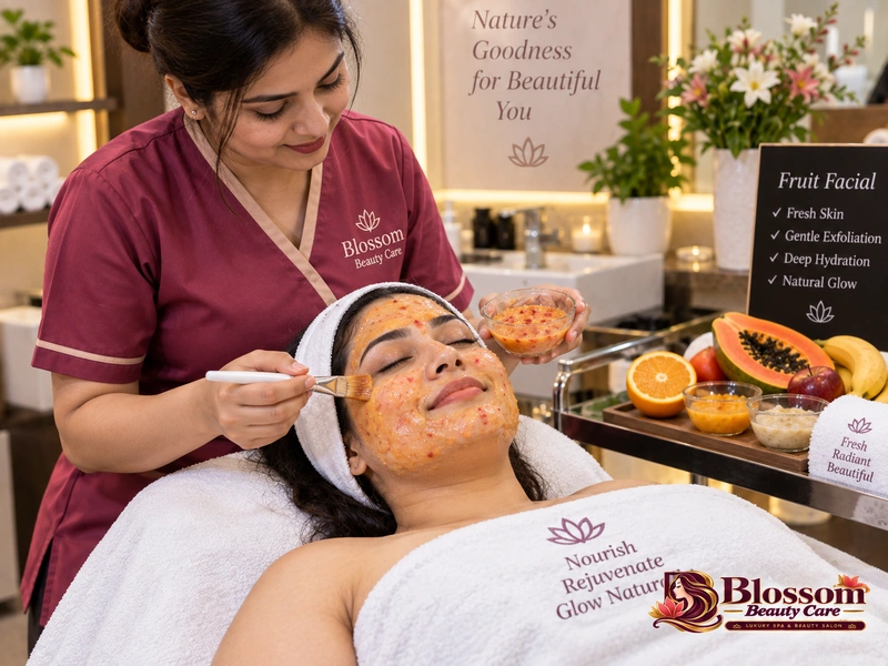 Fruit Facial service at Blossom Beauty Care in Raipur