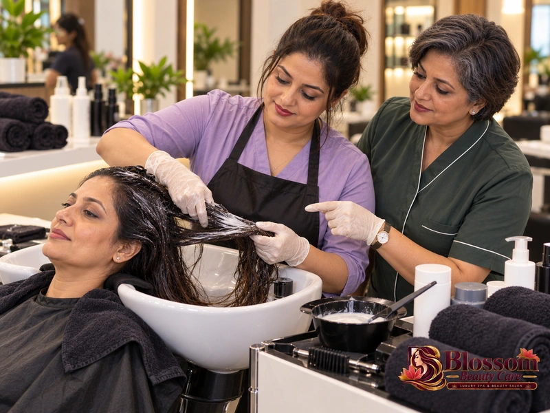 Hair Spa & Repair Course at Blossom Beauty Care in Raipur