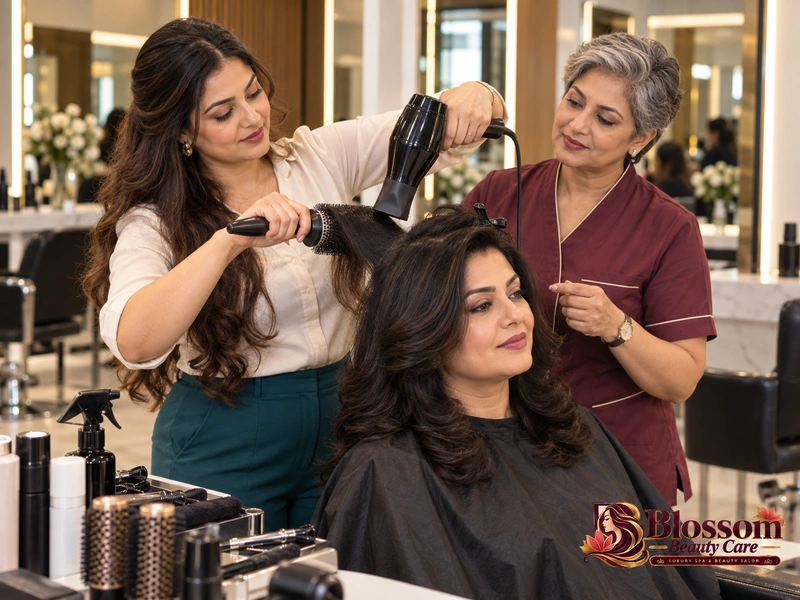 Hair Styling Course at Blossom Beauty Care in Raipur