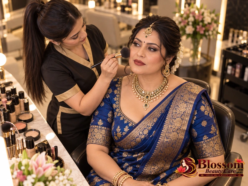 Matte Finished Bridal Makeup in Raipur