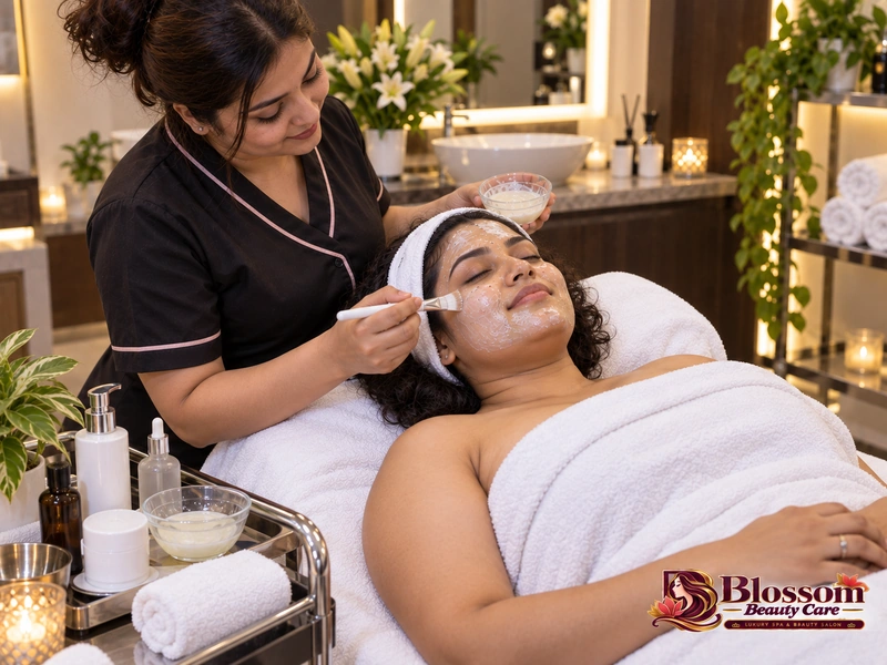 Medifacial service at Blossom Beauty Care in Raipur