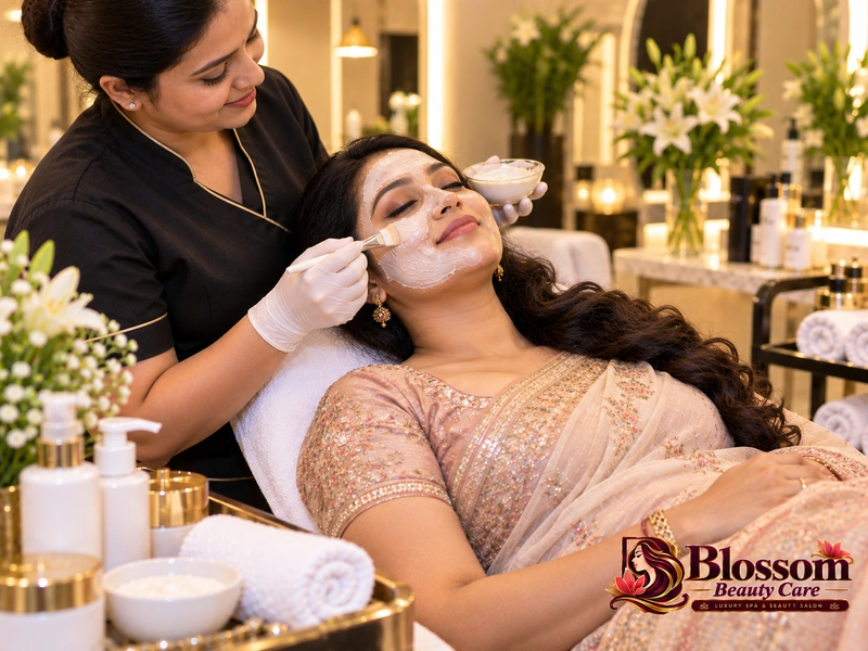 Premium O3+ Facial service in Raipur at Blossom Beauty Care