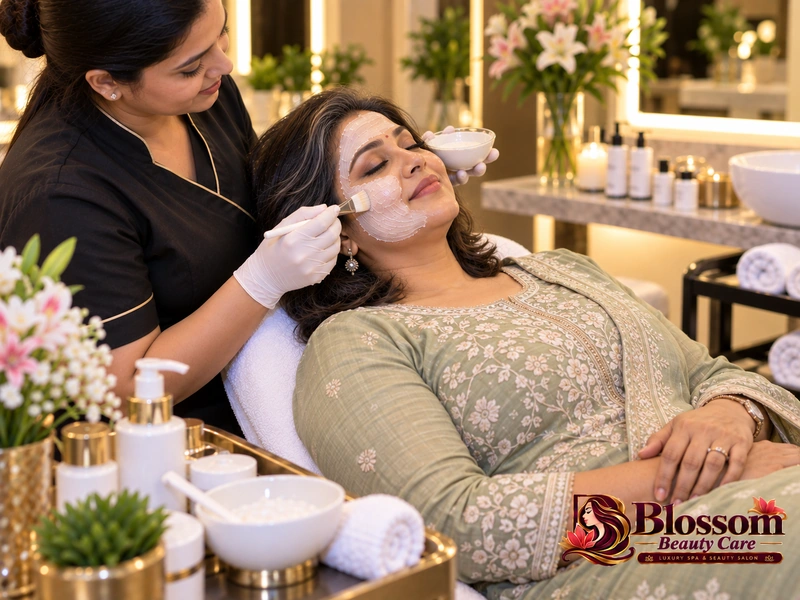 Pigmentation Facial service in Raipur at Blossom Beauty Care