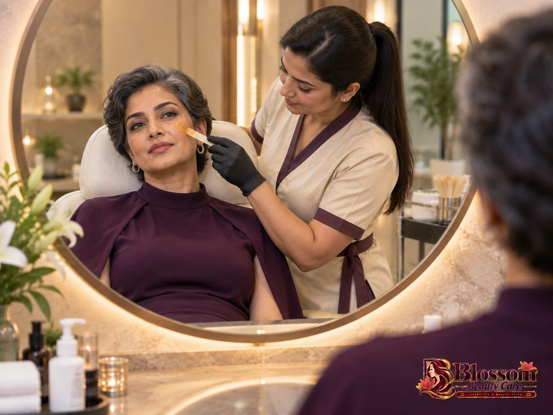 Premium Face Wax service in Raipur at Blossom Beauty Care