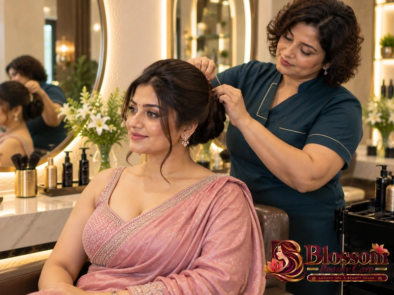 Simple Juda Hairstyle in Raipur