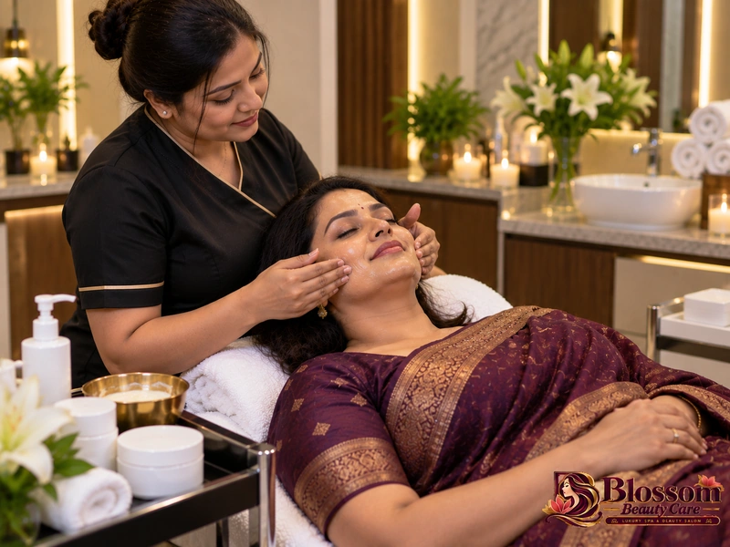 Skin Tightening Facial service in Raipur at Blossom Beauty Care