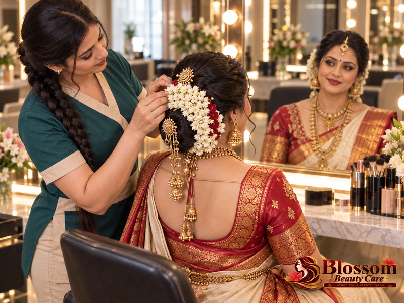 South Indian Bridal Look in Raipur