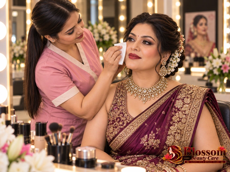 Sweat Proof and Drag Proof Bridal Makeup in Raipur