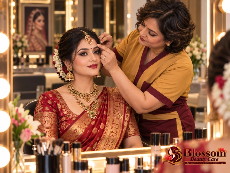 Traditional Bridal Makeup in Raipur