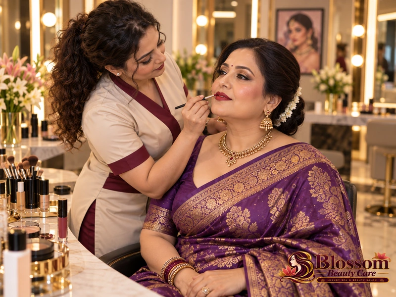 Traditional Indian Makeup in Raipur