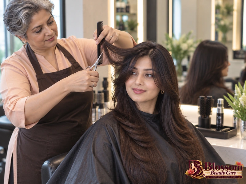 Front Layers Hair Cut for Women in Raipur