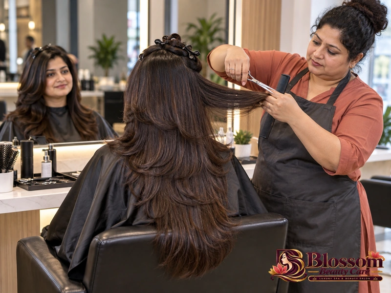 Multi Steps Hair Cut for Women in Raipur